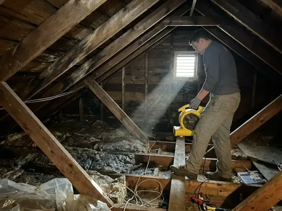 attic-water-damage-drying-proc-007 — frequently asked questions, Emergency Water Extraction & 24/7 Flood Response in Camden,…